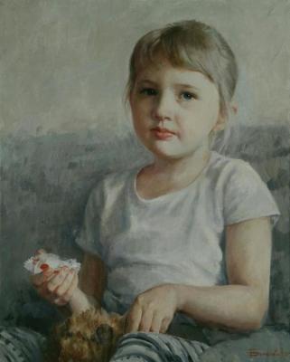 Children's portrait. Bazhenova Anna