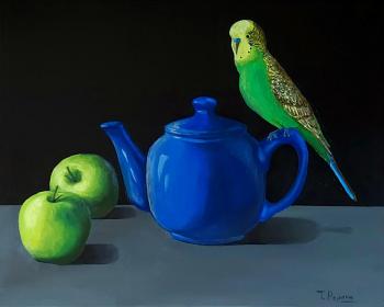 Still life with a parrot