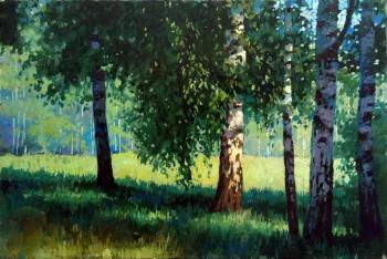 Birch grove. Fyodorov Vladymir