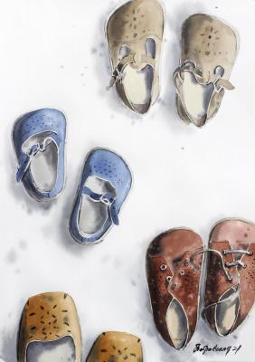 Shoes (Childrens Shoes). Petrovskaya Irina
