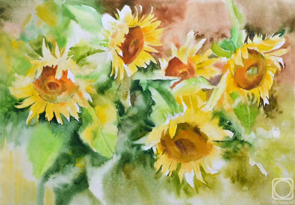 Safi Alfiya. Sunflowers