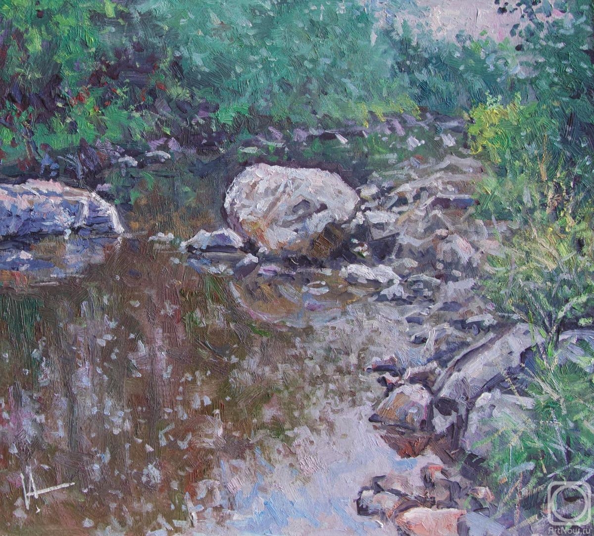 Volya Alexander. Study with a Rocky River