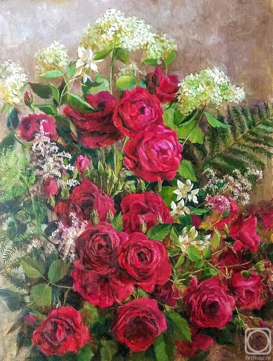 Anisimova-Tsvetkova Natalya. Roses