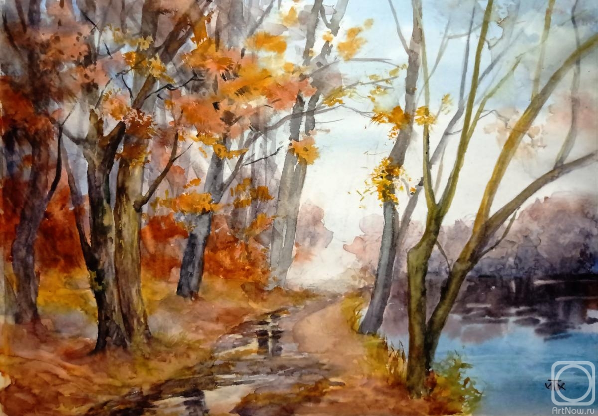 Tarasova Irena. Autumn trail