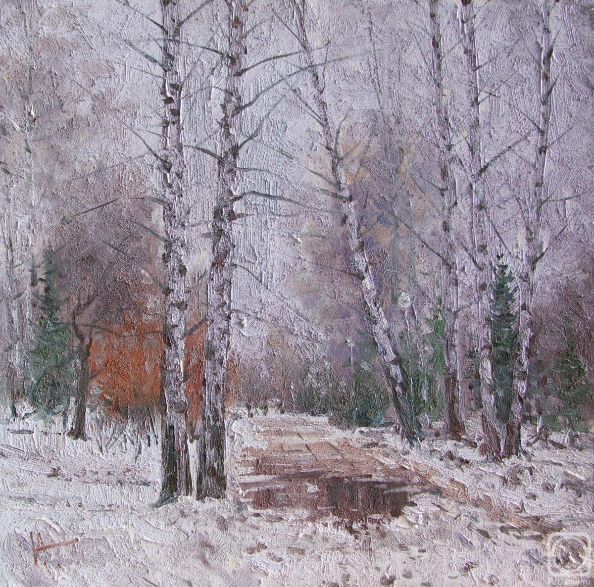 Volya Alexander. Etude with Birches