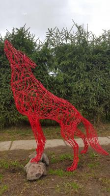 Wolf (A Wolf Sculpture). Degtyaruk Oleg