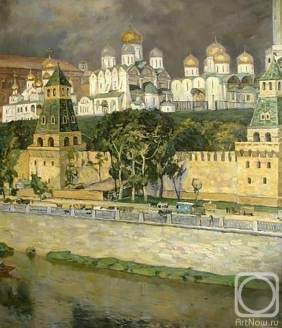 Zhukoff Fedor. View of the Moscow Kremlin