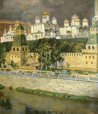 View of the Moscow Kremlin ( ). Zhukoff Fedor