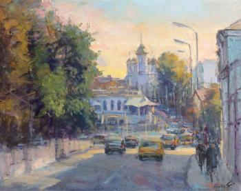 The day promises to be sunny (The Old Square). Poluyan Yelena