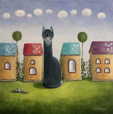The cat in a fairy tale. Dmitrienko Liudmila