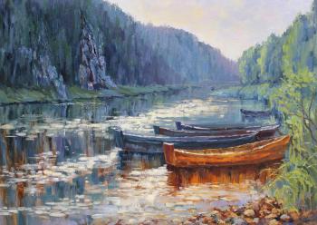 Chusovsky boats. By the road to Pickles