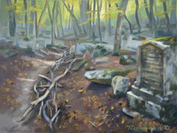Karaite Cemetery (Classic Paintings). Telyatnikov Arseniy
