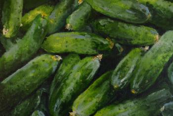 Cucumbers. Sharapova Olga