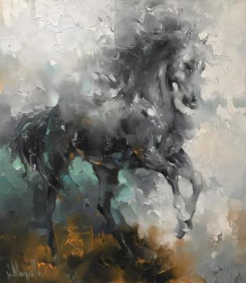 Graphite (Gray Horse). Singatullin Marsel