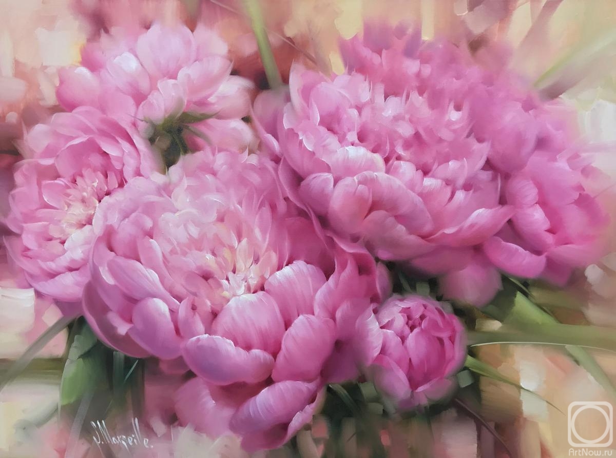 Singatullin Marsel. Pink bouquet