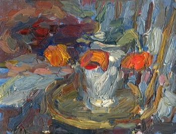 Poppies in the Porcelain Vase