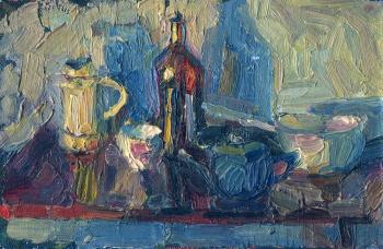 Still Life with the Blue Tea-pot ( ). Yudaev-Racei Yuri
