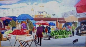 Market st.Obninsk. Vinogradova Nina
