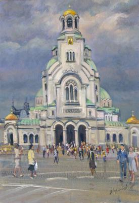 St. Alexander Nevsky Cathedral in Sofia. Bulgaria. Loukianov Victor