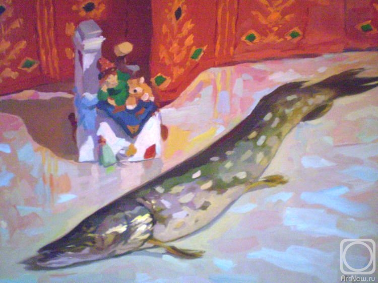 Щука из сказки по щучьему велению картинки