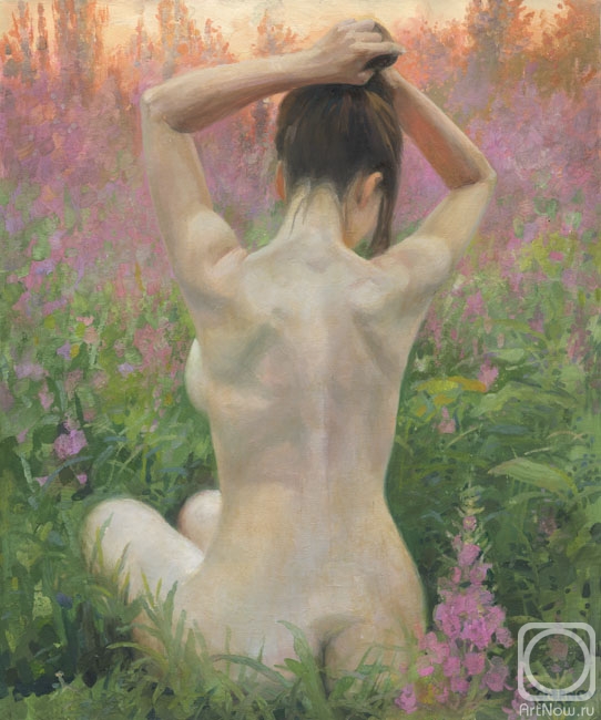 Chernov Denis. Nymph in Flowers