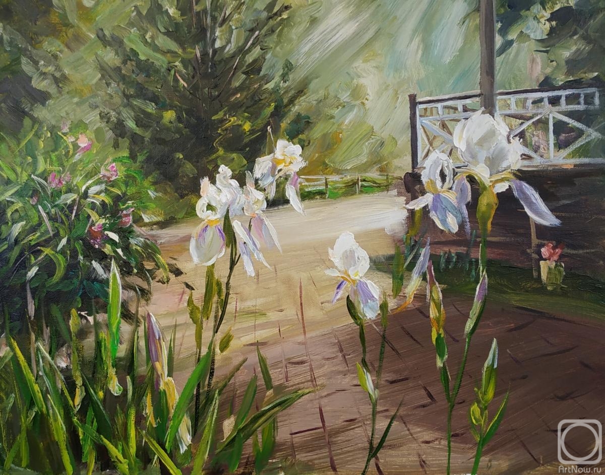 Korolev Andrey. Morning. Irises