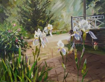 Morning. Irises. Korolev Andrey
