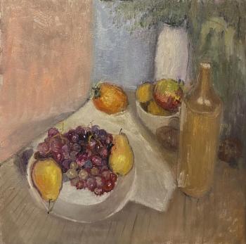 The red grape (Apples On The Table). Voloshin Nikita
