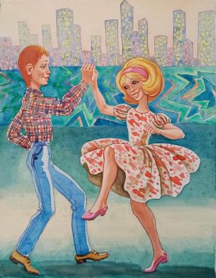 Rock and roll - 4 (Conversation Art). Dobrovolskaya Gayane