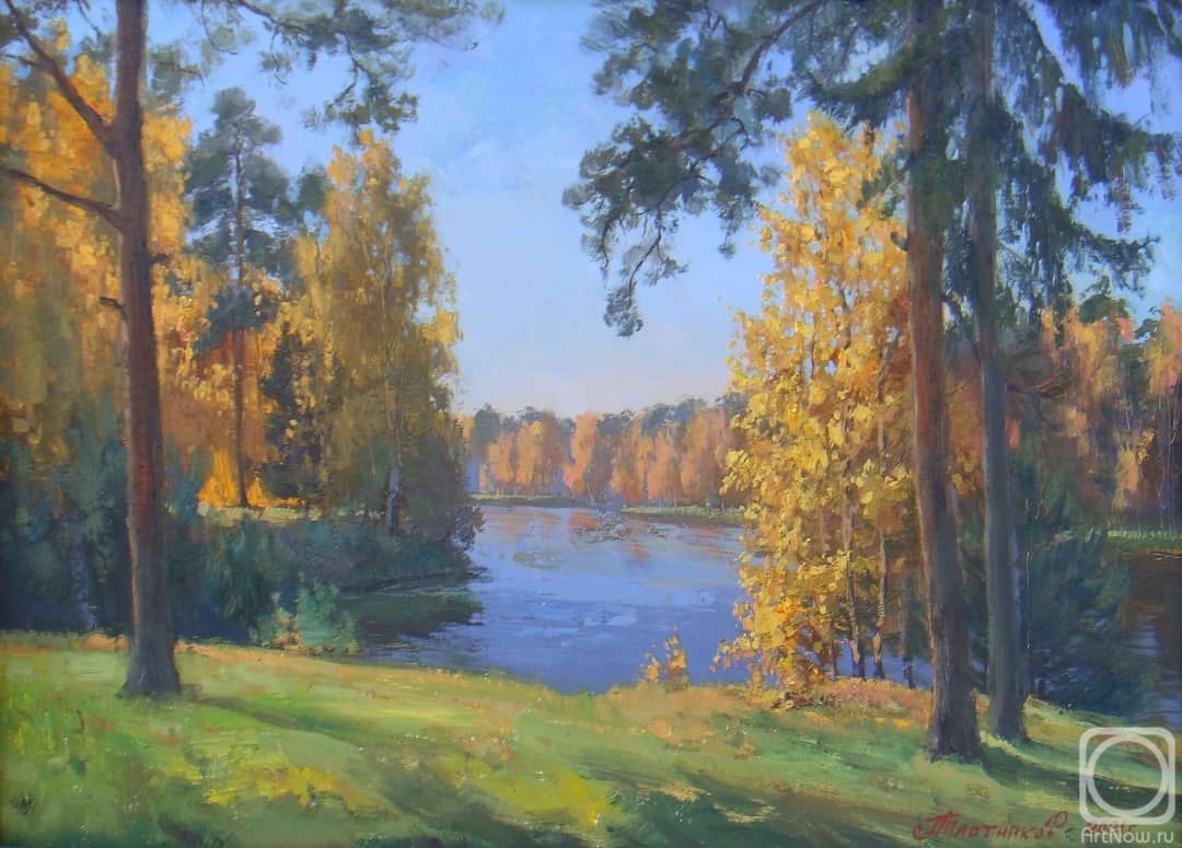Plotnikov Alexander. October. Sunny day