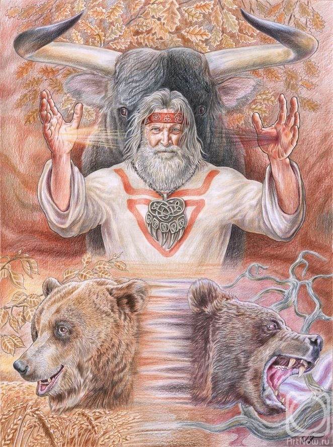 Shkurko Anton. Veles is the God of the three worlds