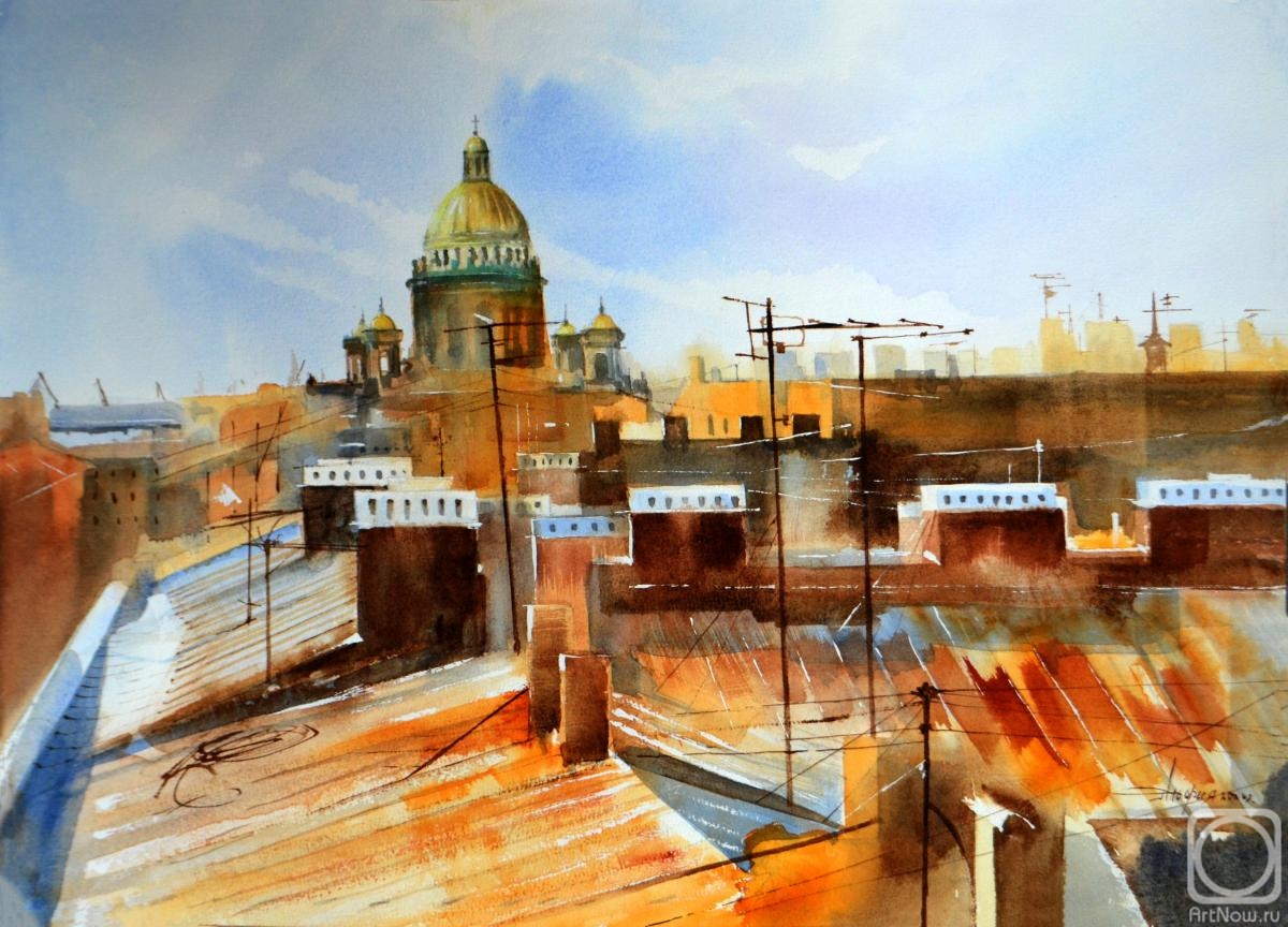 Safi Alfiya. St. Petersburg roofs