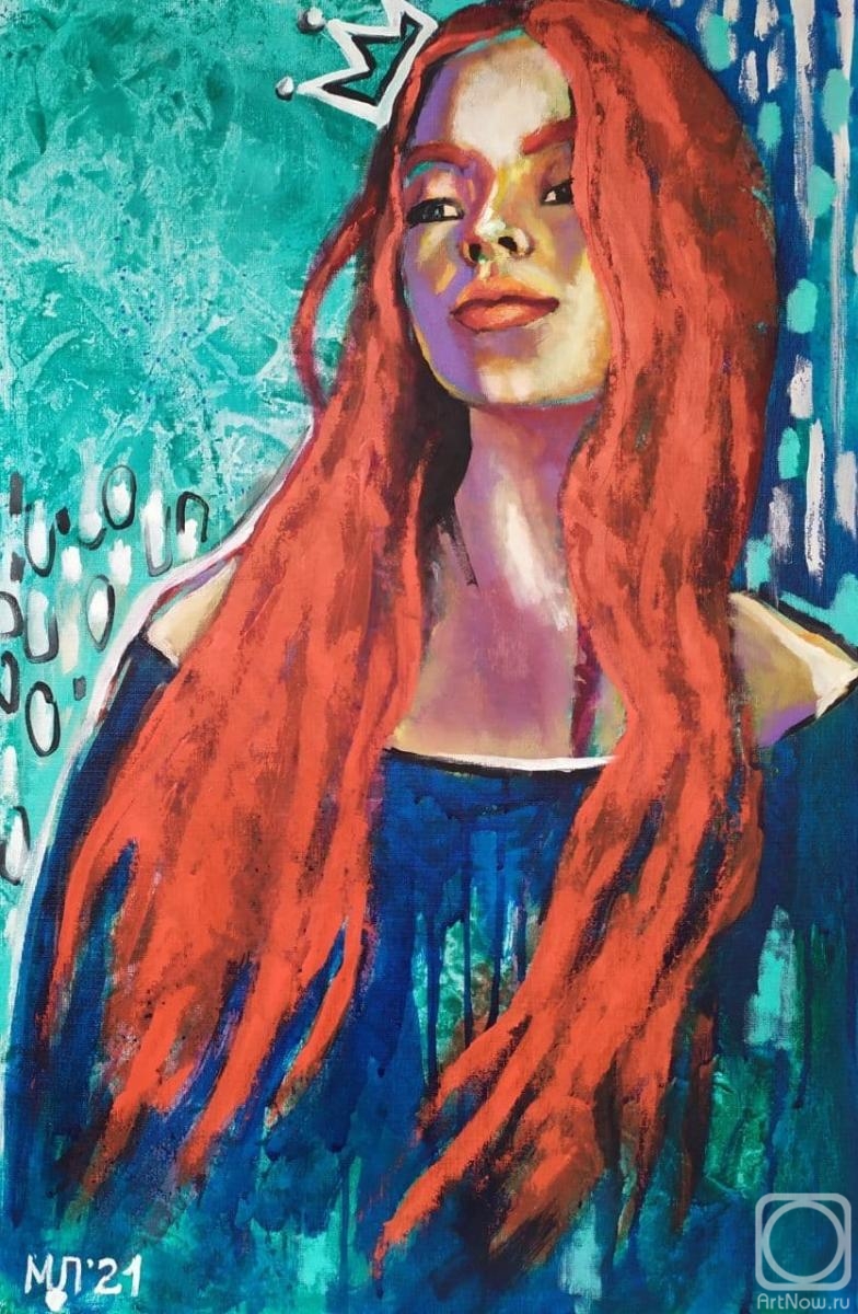 Petrova Marina. Girl with red hair