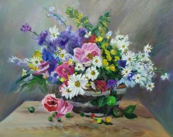 Flower basket. Shenec Anna