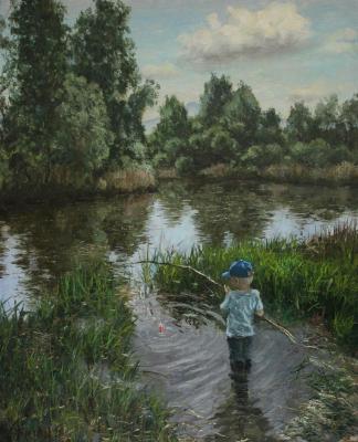 Little fisherman. Korepanov Alexander
