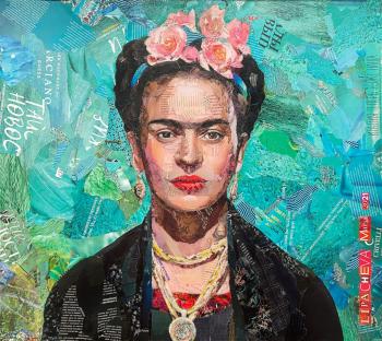 Portrait of Frida Kahlo (). Lipacheva Maria