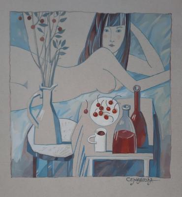 Cherry wine. Serjantova Olesja