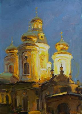 Evening Peter. St. Vladimir's Cathedral ( ). Burtsev Evgeny