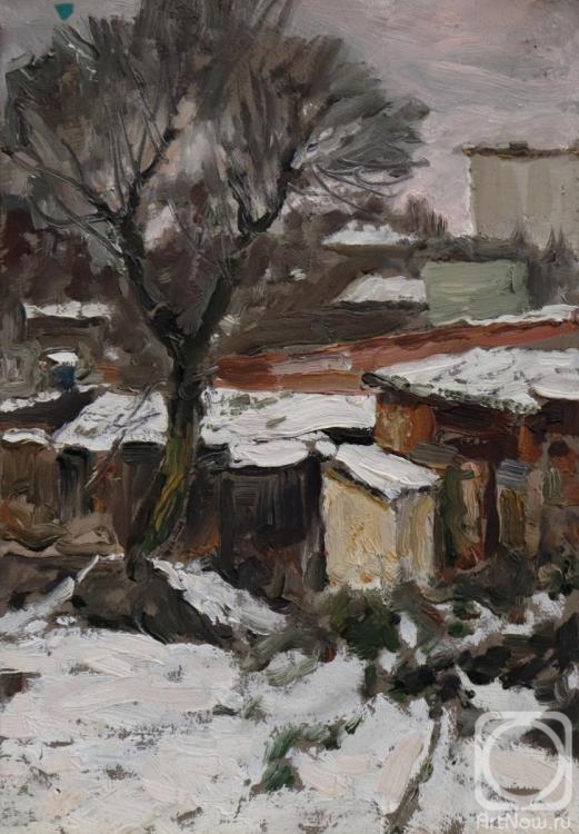 Bulgakov Grigory. Snow fell