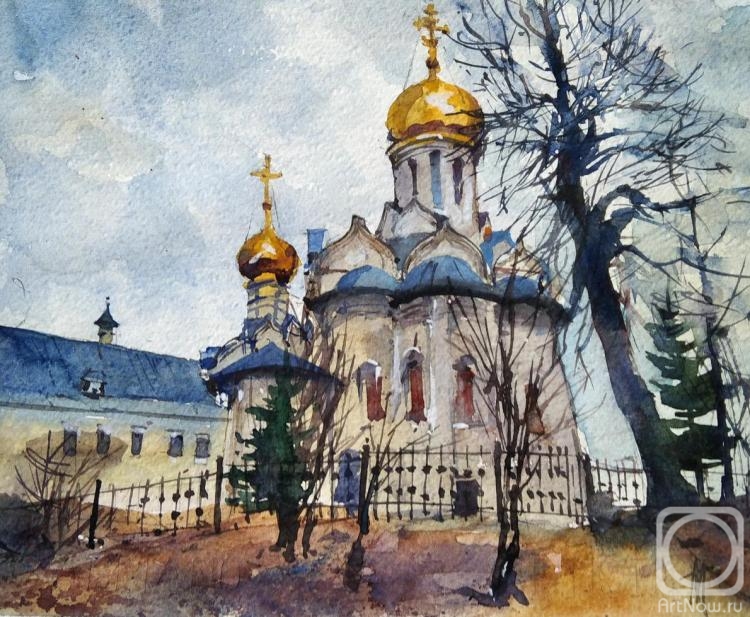 Gololobov Michael. Church of the Nativity of the Virgin. Zvenigorod