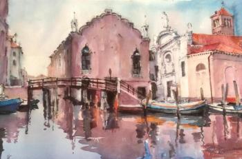 Canals of Venice (Old Venice). Gololobov Michael