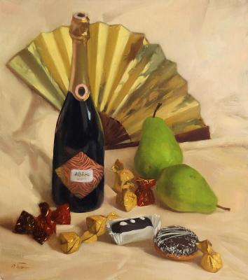Champagne and sweets. Balychev Andrey
