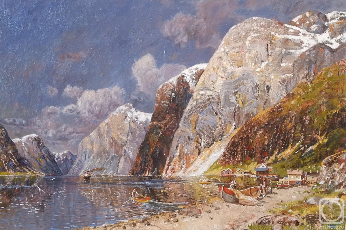 Korbuh Nataliya. Great Fjord Landscape