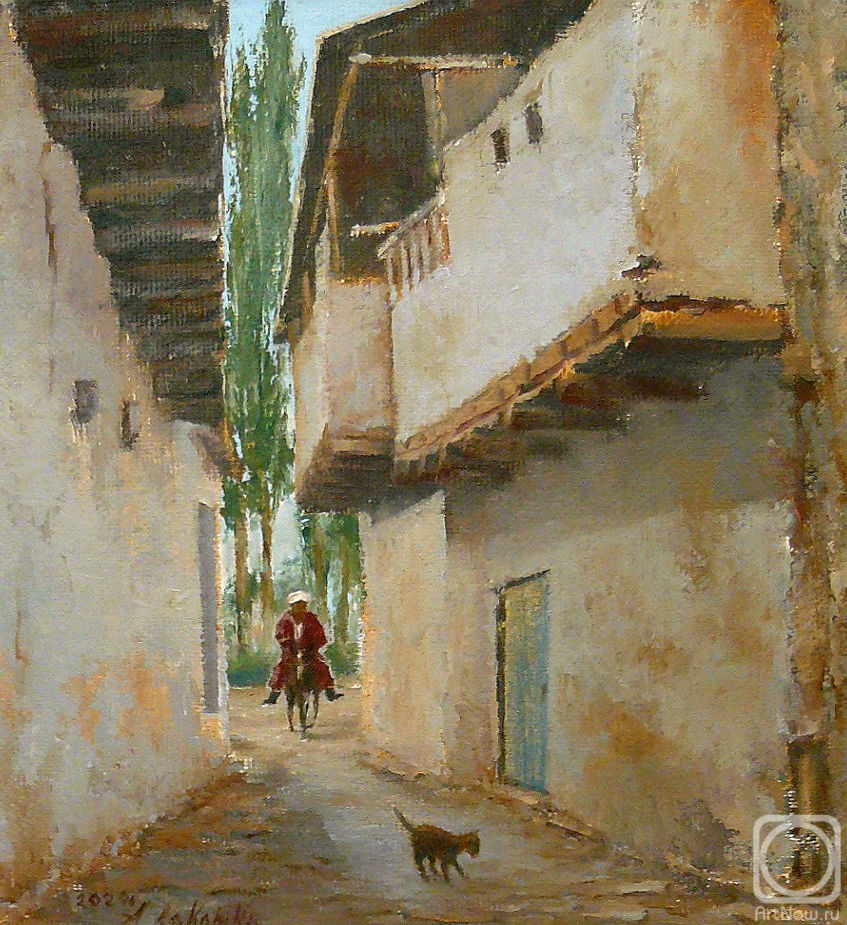 Lokotko Alexey. Old street of Tashkent