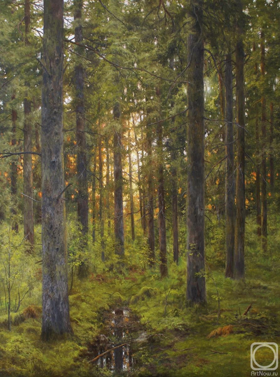 Dorofeev Sergey. Serenade of the evening forest
