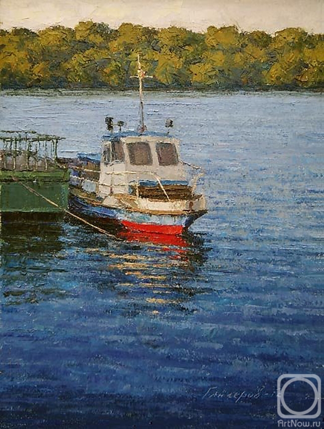 Gaiderov Michail. Boat