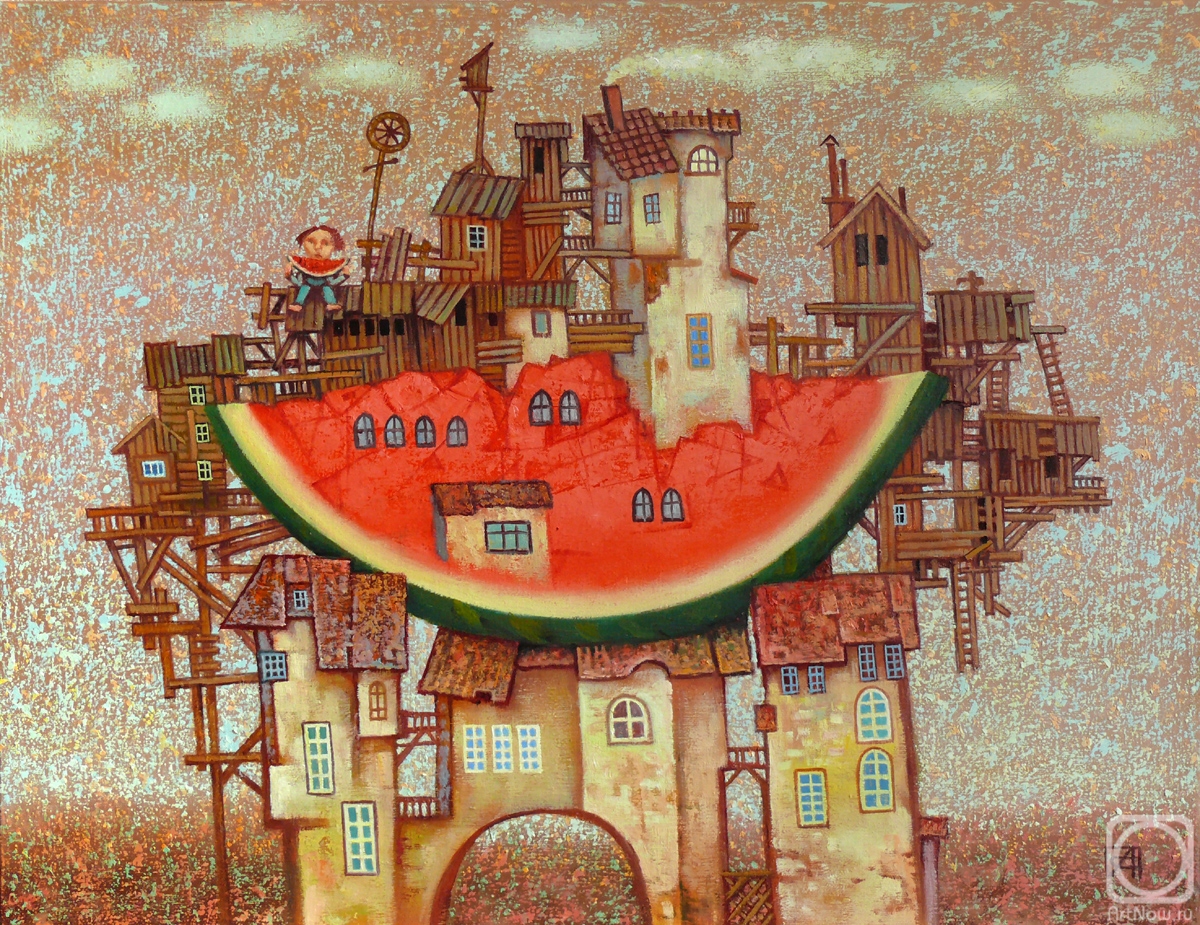 Sulimov Alexandr. Watermelon house