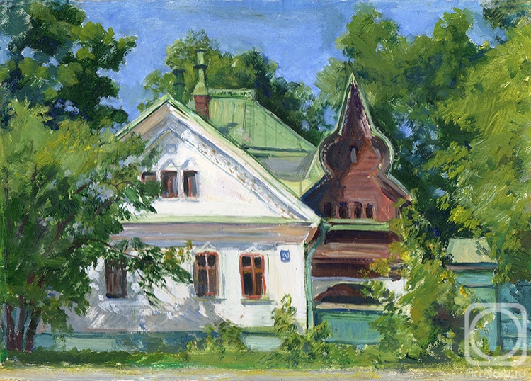 Shumakova Elena. Vasnetsov's House (etude)