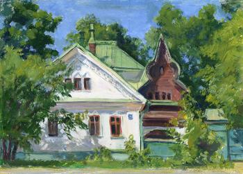 Vasnetsov's House (etude) (Vasnetsovs House). Shumakova Elena