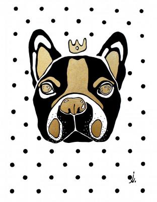 French Bulldog (Black Dog). Prokazyuk Anastasiya